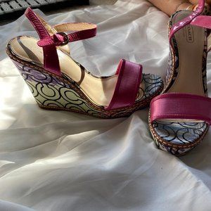 Coach Wedge Sandals